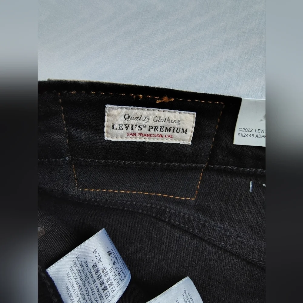 Levi's 511 Slim Men's Black Jeans Size W32  L 30